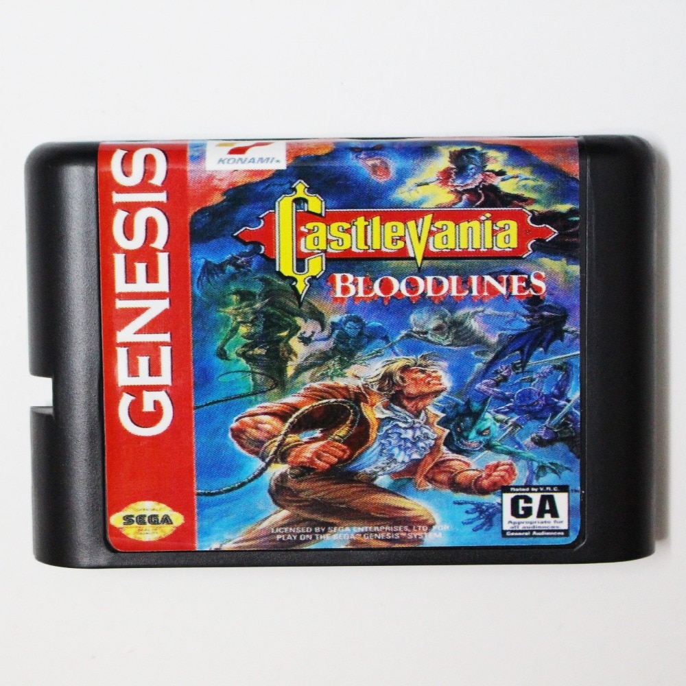 Castlevania Bloodlines NTSC-USA  īƮ MegaDrive / Genesis ý  16 Ʈ  ī ping